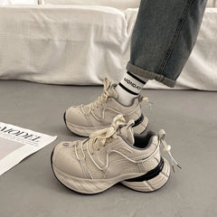 Cyflymder Womens Sneakers Shoes Tennis Female Platform Roses Casual 2025 Trainers Thick Sole Leisure Women's Sneakers With Platform Tennis