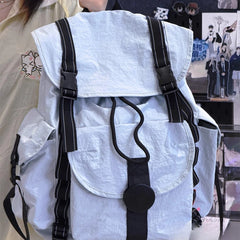 Cyflymder New Outdoor Casual Travel Women Backpack Vintage All Match Students Preppy Schoolbags High-capacity Backpacks Y2k Aesthetic