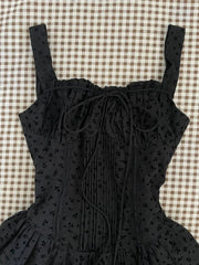 Cyflymder Hot girl Sling Women Dresses Polka Dot Y2k Dress Slim Sexy Preppy Mini Skirt Harajuku Korea Kawaii 90s Backless Emo Grunge Fairy