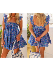 Cyflymder Elegant Lace Off-Shoulder Maxi Dress with Ruffle Hem and Adjustable Straps for Beach Wedding Evening Party Vacation