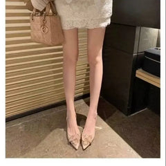 Cyflymder Womens Sandals with Flower Straight Buckle Strap Cose Toes Slim Heel Non Slip Versatile 2025 Summer Outdoor Mesh Fashion Sandals