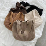 Cyflymder Women Shoulder Bags Large Capacity Crochet Hobo Bag Fashion New Knitting Handbags Female Shopping Bag Hollow Woven Tote Bag