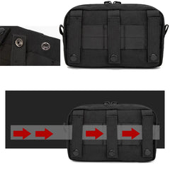 Cyflymder Men Waist Belt Bag Fanny Pack Molle Accessories Mobile Bag For Multifunctional Climb Camping Male Tool Gear Hip Bag Waist Pouch