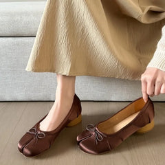 Cyflymder New Women Mary Jane Shoes Exquisite Japanese Style Low Heels for Woman Elegant Shallow Casual Shoes Designer Shoes Zapatos Mujer