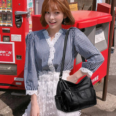 Cyflymder 2 Layers Genuine Brand Leather Shoulder Messenger Luxury Handbags Women Bags Designer High Quality Crossbody Bags for Women Sac