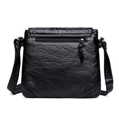Cyflymder Casual Women Crossbody Bags with tassel Soft PU Leather Messenger Bag Female Small Bags Multiple Pockets Versatile Large capacit