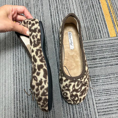 Cyflymder Winter Female Round Toe Ladies Flat With Plush Shoes New Autumn Butterfly-Knot Fashion Fur Flats Slip On Shoes For Women Ballet