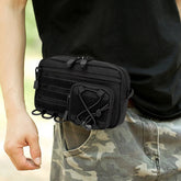 Cyflymder Men Waist Belt Bag Fanny Pack Molle Accessories Mobile Bag For Multifunctional Climb Camping Male Tool Gear Hip Bag Waist Pouch