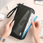 Cyflymder 1PC Portable Travel Plane Bag Waterproof High Quality Business Passport Multi-functional Cationic Document Storage2025 NEW