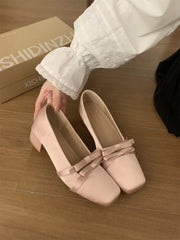 Cyflymder Shoes Woman Flats Elegant Bow-Knot Modis Shallow Mouth Dress Butterfly Ballerinas On Heels Summer 2025 New Comfortable Spring