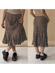 Cyflymder Women s Boho Floral Print Maxi Skirt with High Waist and Flowy Hemline for Summer Beach Parties and Outdoor Events