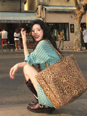 Cyflymder Set Summer New Popular Green Striped Shirt Shorts Two-piece Set