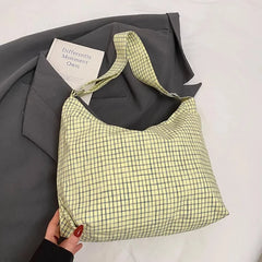 Cyflymder Vintage Y2k Aesthetic All Match Shoulder Bag Cartoon Kawaii Dog Striped Women's Handbags Streetwear Grunge Casual Crossbody Bags