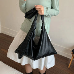 Cyflymder Women Shoulder Tote Bags,Lightweight Large Capacity Commuter Underarm Bags,Minimalist Korean Style Versatile Crossbody Bag Purse