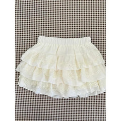 Cyflymder outfit ideas Fashion Sexy Lace Bow Slim Fit Camisole Vest Tops Women+ Y2k E-Girl High Waist Cake Skirts 2025 Summer New Two Piece Sets