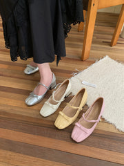 Cyflymder Shoes Woman 2025 Square Toe Modis Clogs Platform Female Footwear Casual Sneaker Bow-Knot New Cute Creepers Summer Dress Butterfl