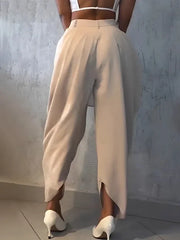 Cyflymder Women High Waist Jogger Loose Long Harlen Pants Fall Autumn OL Work Fashion Active Casual Street Trousers