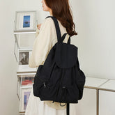 Cyflymder Casual Daypack Backpacks, One Shoulder Backpack, Drawstring Bag, Multiple-Pockets Travel Bag, Suitable for Commuting, Traveling