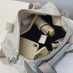 Cyflymder High-capacity All Match Fashion Shoulder Bag Y2k Aesthetic Fashion Women Gym Bags Korean Chic Casual Travel Handbags Crossbody