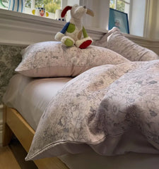 Cyflymder Romantic french pastoral flower bedding set 1.5 1.8 2.0 double,full queen king floral home textile sheet pillow case quilt cover