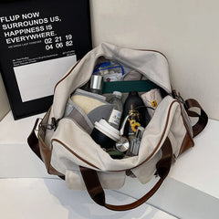 Cyflymder Gym Fitness Shoulder Bag Dry Wet Yoga Swimming Sports Outdoor Handbag Large Short Distance Trip Crossbody Travel Canvas Bags