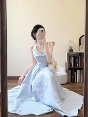 Cyflymder Summer Women Vintage Elegant Party Sleeveless Midi Dress Lady Evening Party A Line Fashion Prom Female Clothing Vestidos