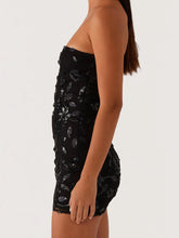Cyflymder Elegant Lace Embroidered Halter Neck Maxi Dress with Side Slit and Open Back Detail for Women Evening Party Wear