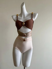 Cyflymder Beach Skirt, Sexy Holiday One-piece Swimsuit, Women's Bikini Long Dress, Holiday Beach Summer Dress