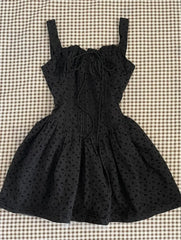 Cyflymder Hot girl Sling Women Dresses Polka Dot Y2k Dress Slim Sexy Preppy Mini Skirt Harajuku Korea Kawaii 90s Backless Emo Grunge Fairy