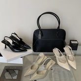 Cyflymder Sexy Pointed High Heels Women's 2025 New Thin Heels Niche Design Versatile Bag Head Sandals High Heels Women