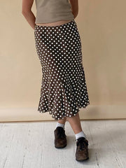 Cyflymder Women s Boho Floral Print Maxi Skirt with High Waist and Flowy Hemline for Summer Beach Parties and Outdoor Events