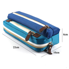 Cyflymder Large Capacity Pencil Case Estuche Escolar Pencilcase Three Layers Pen Case Astuccio Trousse Scolaire Stationery Pencil Pouch