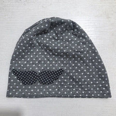 Cyflymder Japanese Vintage Polka Dot Printing Cold Hat Harajuku Streetwear Punk Grunge Cap Autumn Y2k Aesthetic Angel's Wings Hats