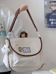 Cyflymder Korean Ulzzang Nylon Bag Women Fashion Crossbody Bags Students School Bag Handbags and Tote Backpack Women Shoulder Bag Bolso