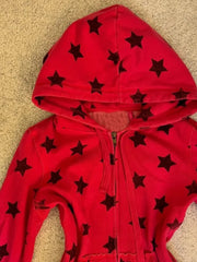 Cyflymder Winter Coat Y2k Streetwear Woman Clothes Hoodie Print Vintage Punk 90s Sweatshirt Aesthetic Harajuku Hot Girl Zipper Jacket Goth