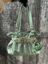 Cyflymder Sweet Cool Green Underarm Bag Y2k Hot Girls Pu Leather Large Capacity Shoulder Tote Bag Women Fairycore Aesthetic Handbag Chic