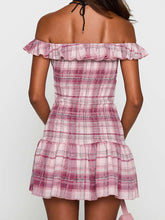 Cyflymder Elegant Floral Print Sleeveless Maxi Dress with V-Neckline and Ruffled Hemline for Summer Beach Wedding Party