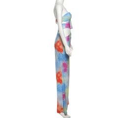Cyflymder Summer Cover Ups Women Swimsuit Sleeveless Robes Bathing Suit Dress New Beach Holiday Maxi Dresses Holidays Cover-Up