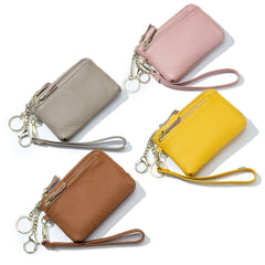 Cyflymder Leather Coin Purse Handheld mat Multi-Functional Storage Bag New Sle Busin OL ort Wallet for Youth ex