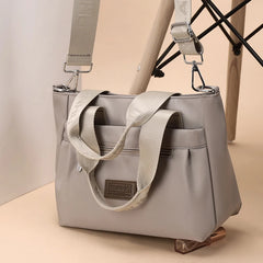 Cyflymder Oxford Hobo Handbags Waterproof Nylon Crossbody Bag for Women, Top Handle Multi Compartment Tote Purse Bags for Work Travel Shop