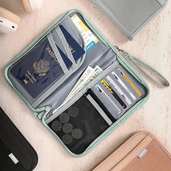 Cyflymder 1PC Portable Travel Plane Bag Waterproof High Quality Business Passport Multi-functional Cationic Document Storage2025 NEW