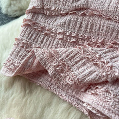 Cyflymder Summer Lace Patchwork Beach Two Pieces Sets Women Sexy Camisole+A Line Long Skirt Fashion Elastic Bohemian Suits