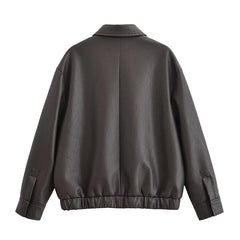 Cyflymder Women's New Jackets Autumn 2025 New Chic Relaxed Youth Elegant Warm Jackets Women's Street Fashion Travel Joker Autumn Coats