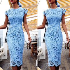 Cyflymder Spring Women's Clothing Sleeveless Neck Midi Dress For Elegant Floral Print Straight Cut Polyester Blend