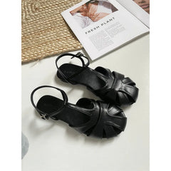 Cyflymder Shoes Woman Round Toe Casual Female Sneakers Flats Soft Modis New Dress Summer Knitting Cute Slip-On Rome Lace-Up PU Fretwo