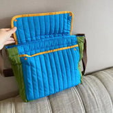 Cyflymder Ins Handheld Shoulder Bag Multi Functional Large Capacity Embroidered Square Bags