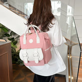 Cyflymder Insulated Waterproof Mama Backpack - Large Capacity Nursing Bag for Women, Stylish Diaper Bag with Multi-Compartment & Thermal