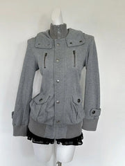 Cyflymder Streetwear Coat Y2k Slim Winter Japanese 90s Hoodie Woman Clothing Goth Punk Vintage Casual Hoodies Fashion Harajuku Zipper Emo