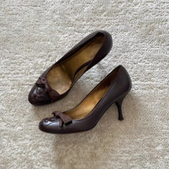 Cyflymder Retro Round Toe Elegant High Heels Ladies Cross Straps Shallow Fashion Designer Party Dress Shoes Women Pumps Zapatos De Mujer