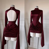 Cyflymder Sexy Backless Y2k Mini Dress Women Y2K Harajuku Ruffled Dress Vintage Cute Party Slim Fit Dress New